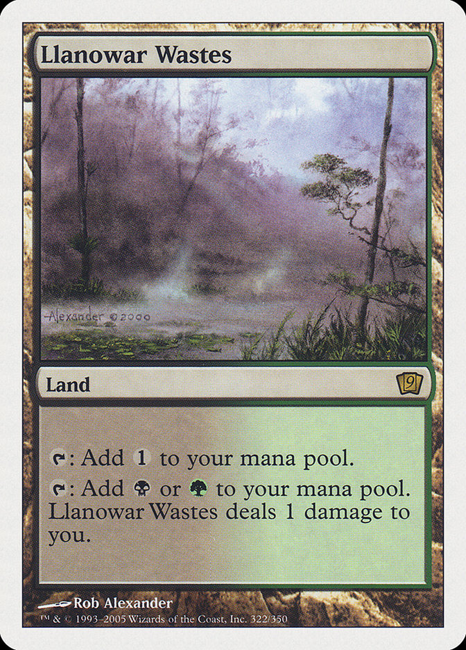 Llanowar Wastes [Ninth Edition] | L.A. Mood Comics and Games