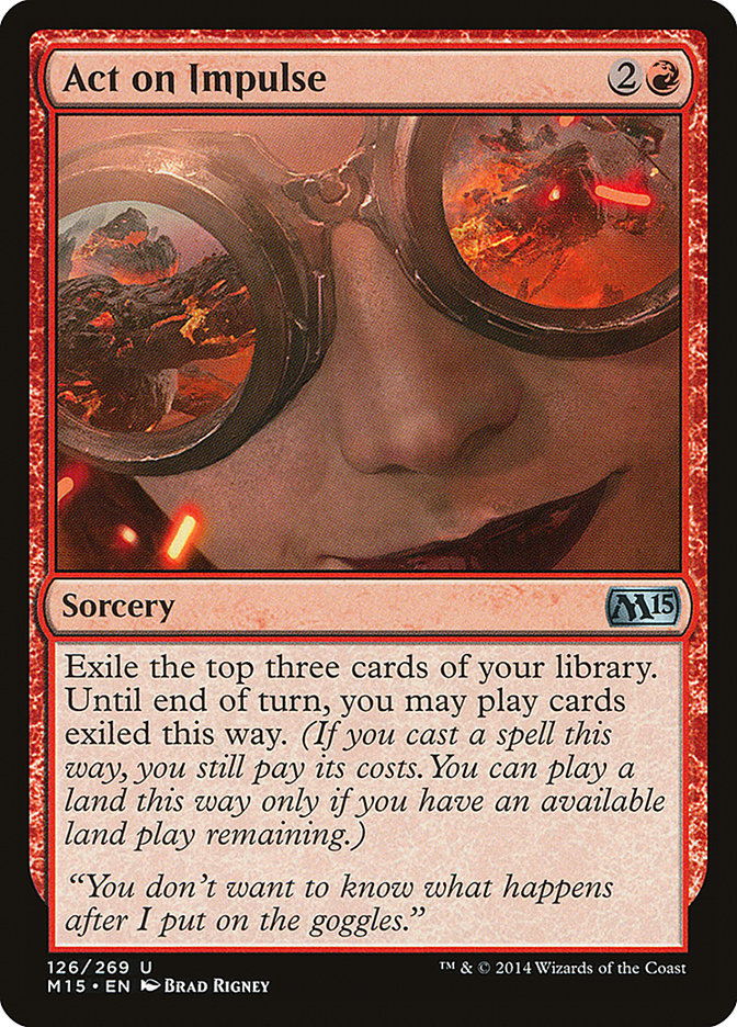 Act on Impulse [Magic 2015] | L.A. Mood Comics and Games