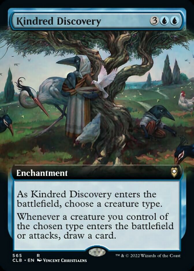 Kindred Discovery (Extended Art) [Commander Legends: Battle for Baldur's Gate] | L.A. Mood Comics and Games