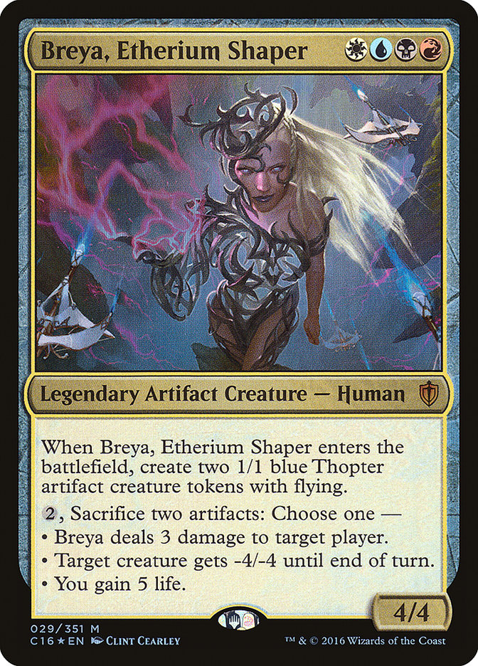 Breya, Etherium Shaper [Commander 2016] | L.A. Mood Comics and Games