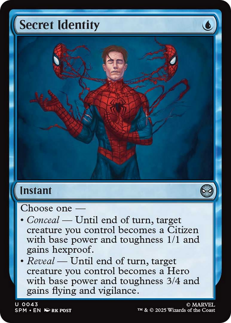 Secret Identity [Marvel's Spider-Man] | L.A. Mood Comics and Games