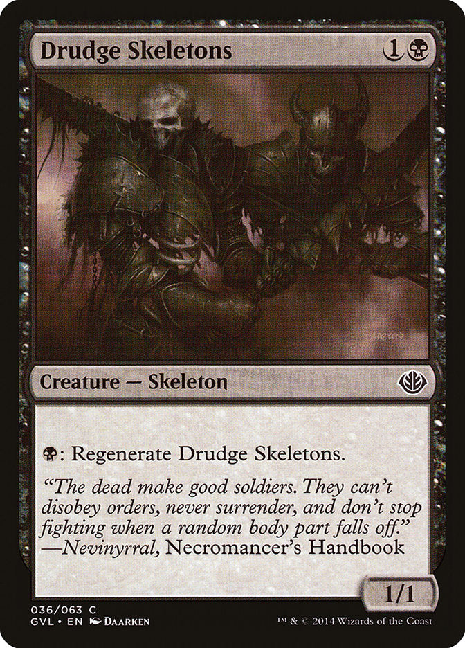 Drudge Skeletons (Garruk vs. Liliana) [Duel Decks Anthology] | L.A. Mood Comics and Games