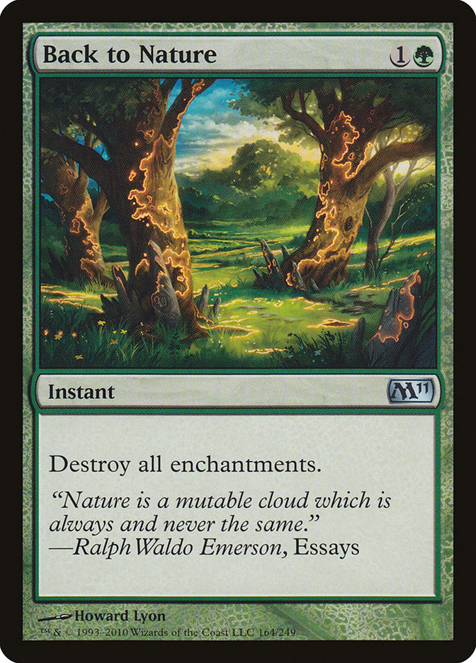 Back to Nature [Magic 2011] | L.A. Mood Comics and Games