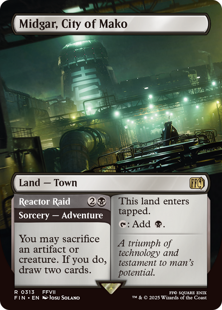 Midgar, City of Mako (Borderless) [FINAL FANTASY] | L.A. Mood Comics and Games