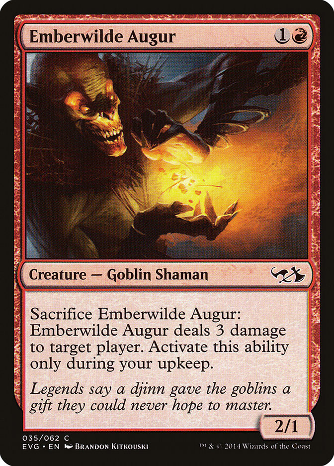 Emberwilde Augur (Elves vs. Goblins) [Duel Decks Anthology] | L.A. Mood Comics and Games