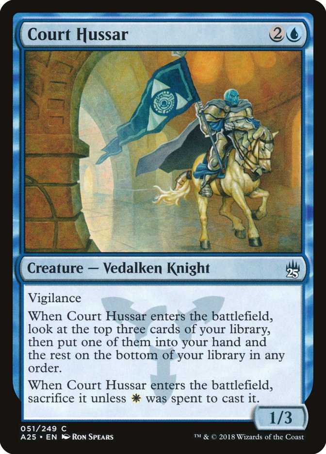 Court Hussar [Masters 25] | L.A. Mood Comics and Games