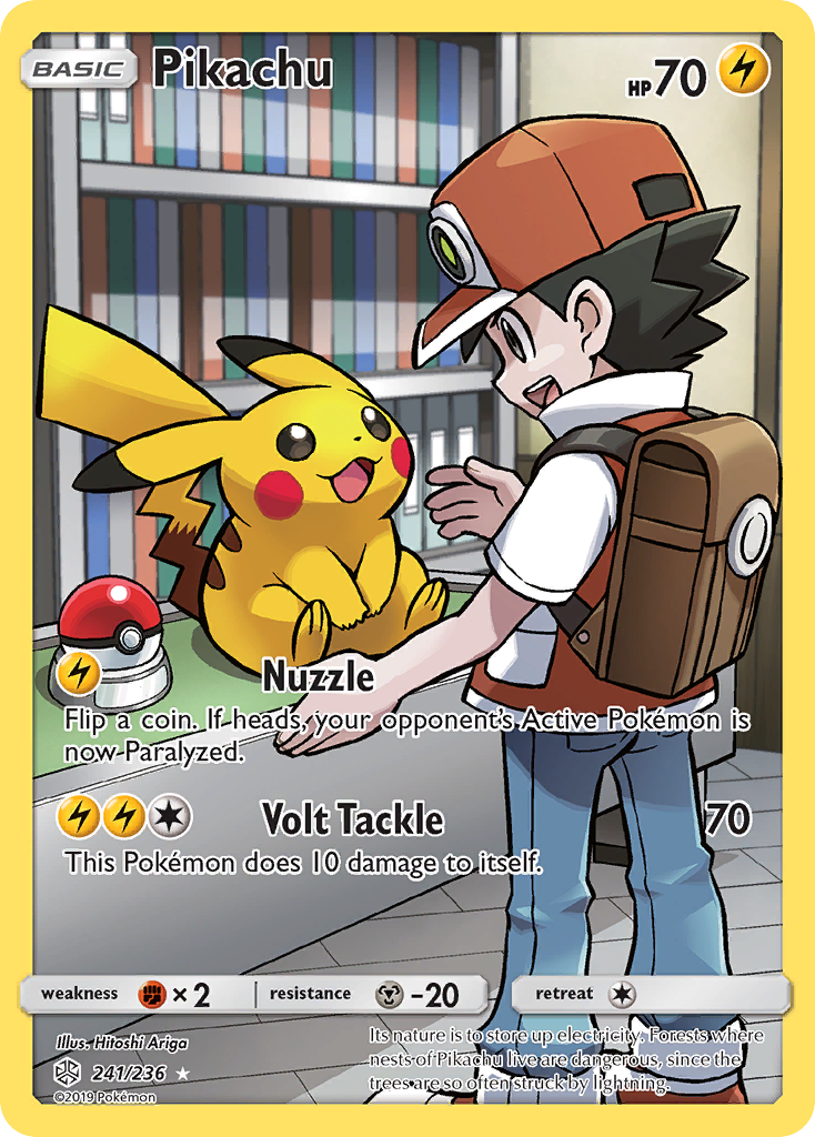 Pikachu (241/236) [Sun & Moon: Cosmic Eclipse] | L.A. Mood Comics and Games