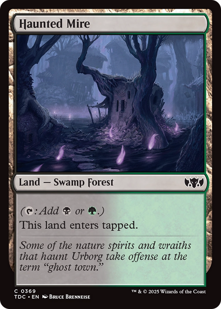 Haunted Mire [Tarkir: Dragonstorm Commander] | L.A. Mood Comics and Games