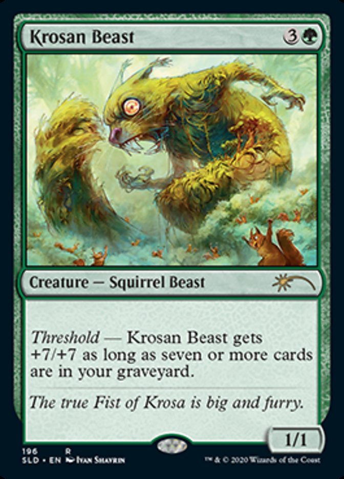 Krosan Beast [Secret Lair Drop Series] | L.A. Mood Comics and Games