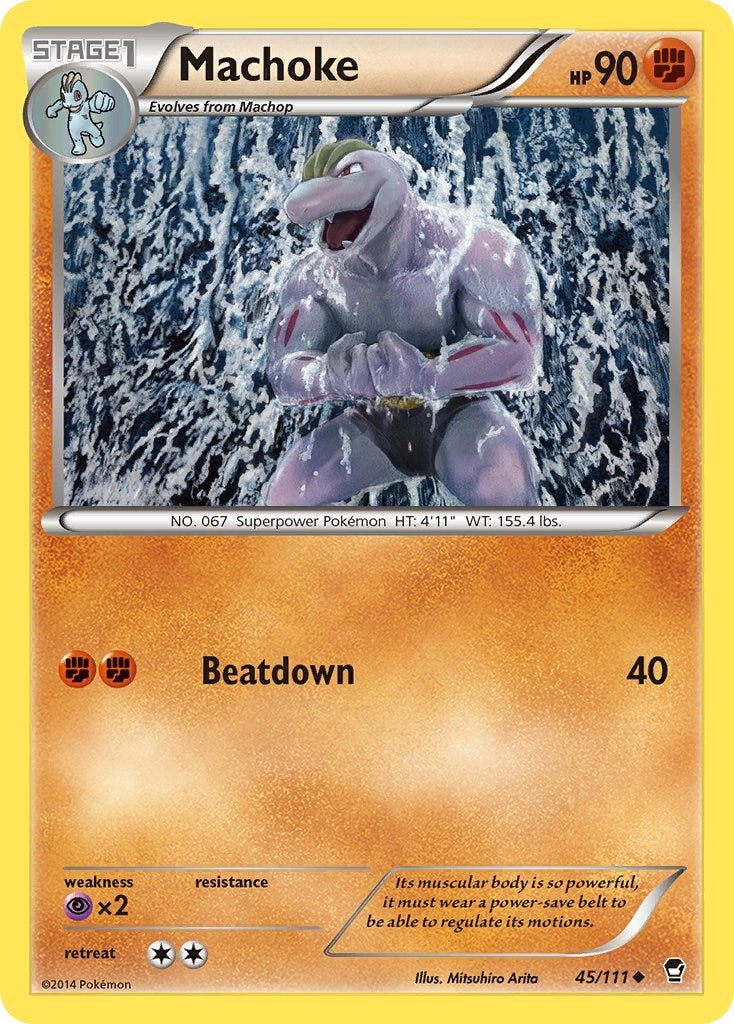 Machoke (45/111) [XY: Furious Fists] | L.A. Mood Comics and Games
