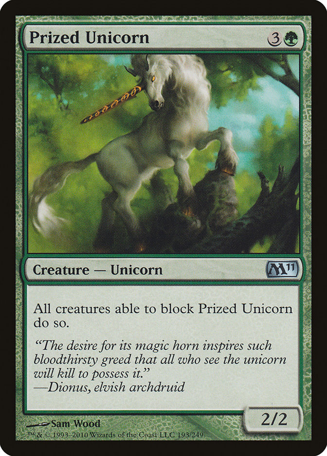 Prized Unicorn [Magic 2011] | L.A. Mood Comics and Games