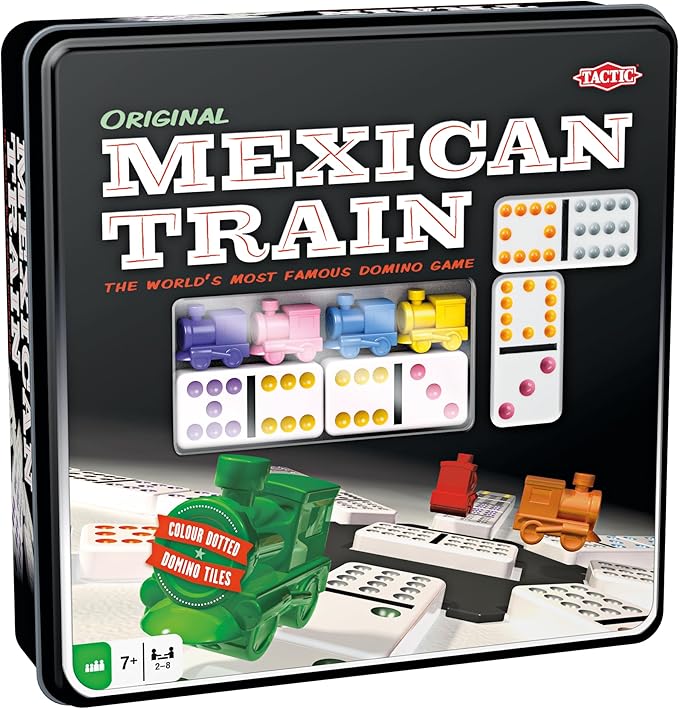 Mexican Train Deluxe Traditional Domino Set | L.A. Mood Comics and Games
