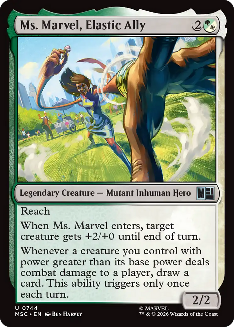 Ms. Marvel, Elastic Ally [Marvel Super Heroes Commander] | L.A. Mood Comics and Games