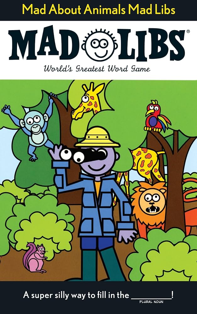 Mad About Animals Mad Libs | L.A. Mood Comics and Games