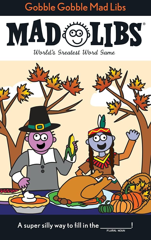 Gobble Gobble Mad Libs | L.A. Mood Comics and Games