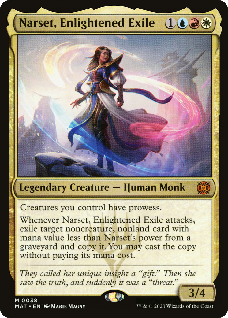 Narset, Enlightened Exile [March of the Machine: The Aftermath] | L.A. Mood Comics and Games