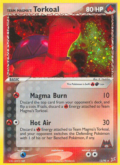 Team Magma's Torkoal (12/95) [EX: Team Magma vs Team Aqua] | L.A. Mood Comics and Games