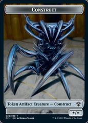 Construct (022) // Treasure Double-Sided Token [Commander 2021 Tokens] | L.A. Mood Comics and Games