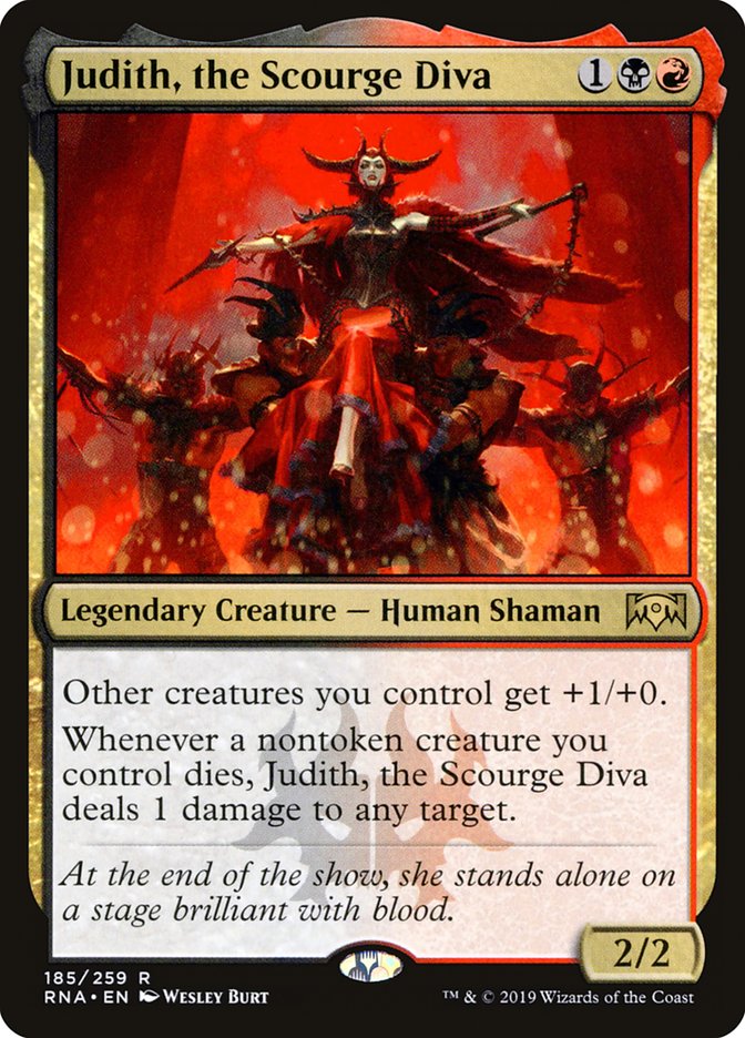Judith, the Scourge Diva [Ravnica Allegiance] | L.A. Mood Comics and Games