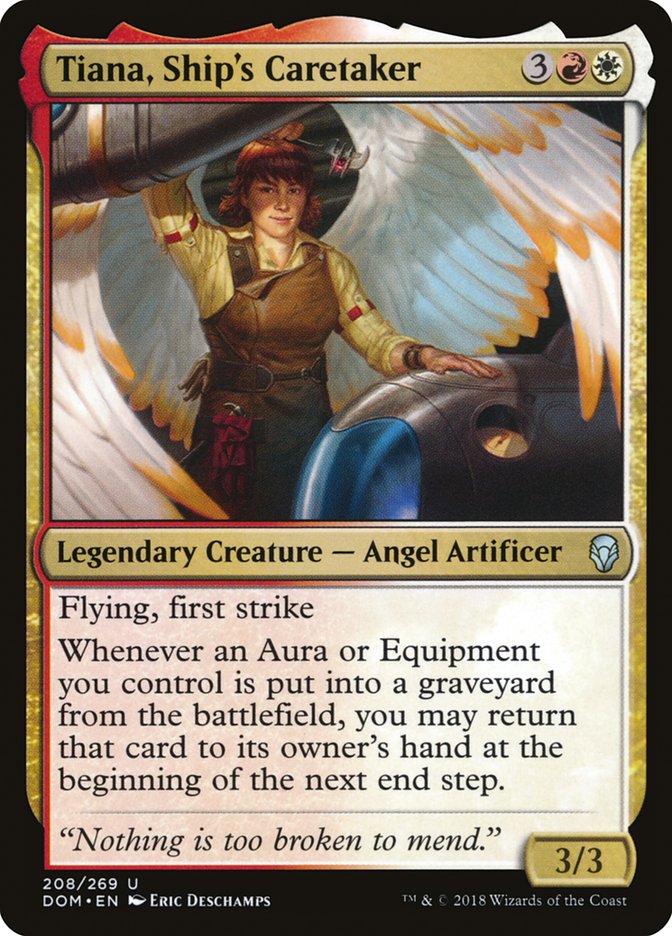 Tiana, Ship's Caretaker [Dominaria] | L.A. Mood Comics and Games