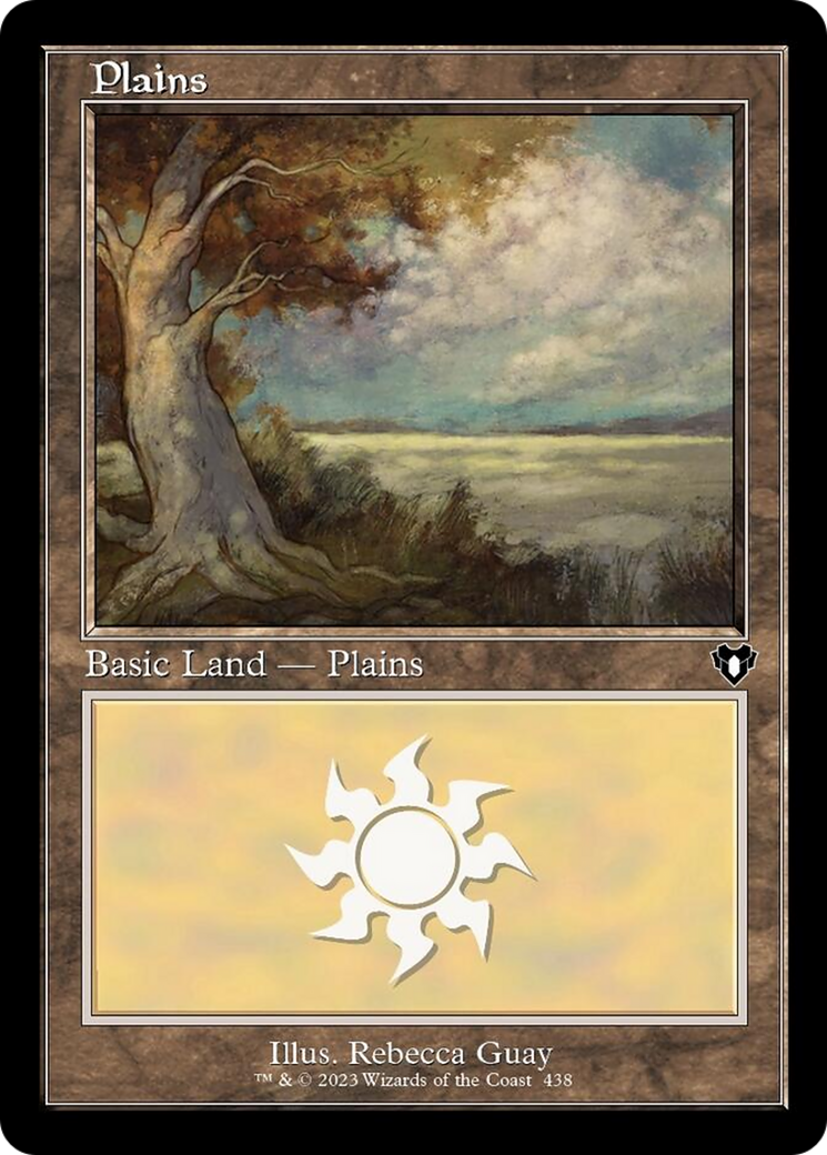 Plains (438) (Retro) [Commander Masters] | L.A. Mood Comics and Games