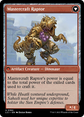 Saheeli's Lattice // Mastercraft Raptor [The Lost Caverns of Ixalan] | L.A. Mood Comics and Games