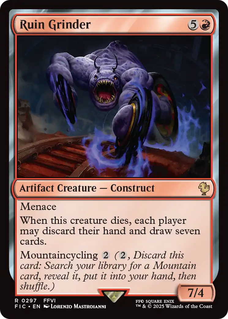 Ruin Grinder [FINAL FANTASY Commander] | L.A. Mood Comics and Games