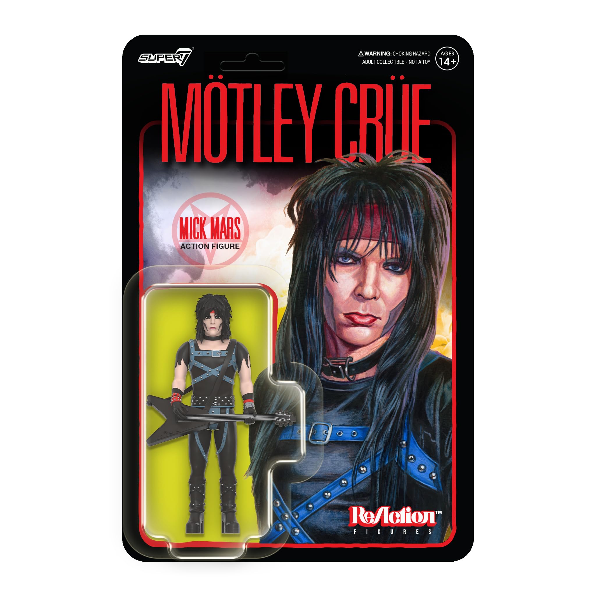Motley Crue - Mick Mars REACTION FIGURE | L.A. Mood Comics and Games