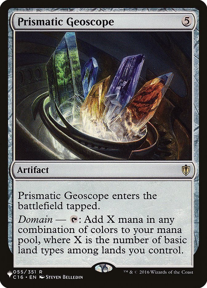 Prismatic Geoscope [The List] | L.A. Mood Comics and Games