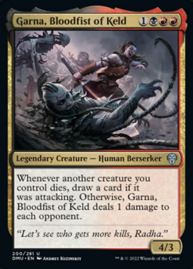 Garna, Bloodfist of Keld [Dominaria United] | L.A. Mood Comics and Games