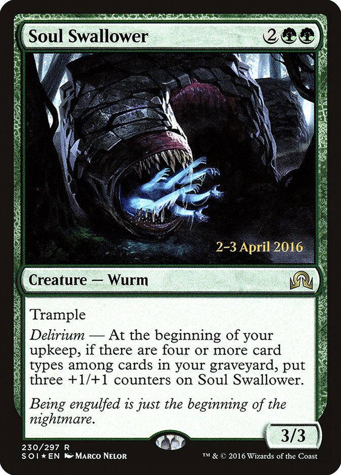 Soul Swallower [Shadows over Innistrad Prerelease Promos] | L.A. Mood Comics and Games