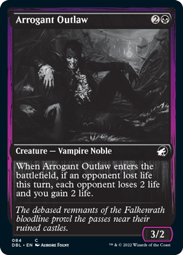 Arrogant Outlaw [Innistrad: Double Feature] | L.A. Mood Comics and Games