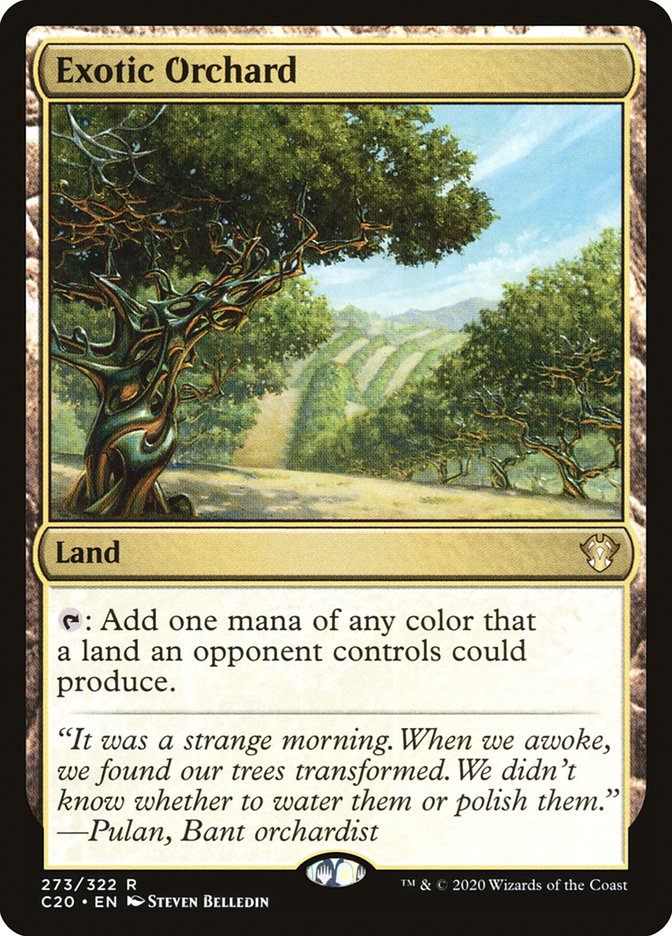 Exotic Orchard [Commander 2020] | L.A. Mood Comics and Games