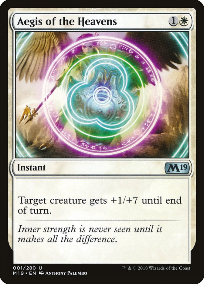 Aegis of the Heavens [Core Set 2019] | L.A. Mood Comics and Games