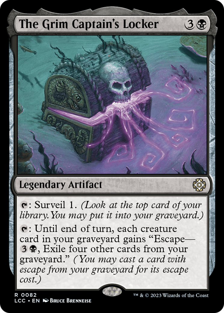 The Grim Captain's Locker [The Lost Caverns of Ixalan Commander] | L.A. Mood Comics and Games