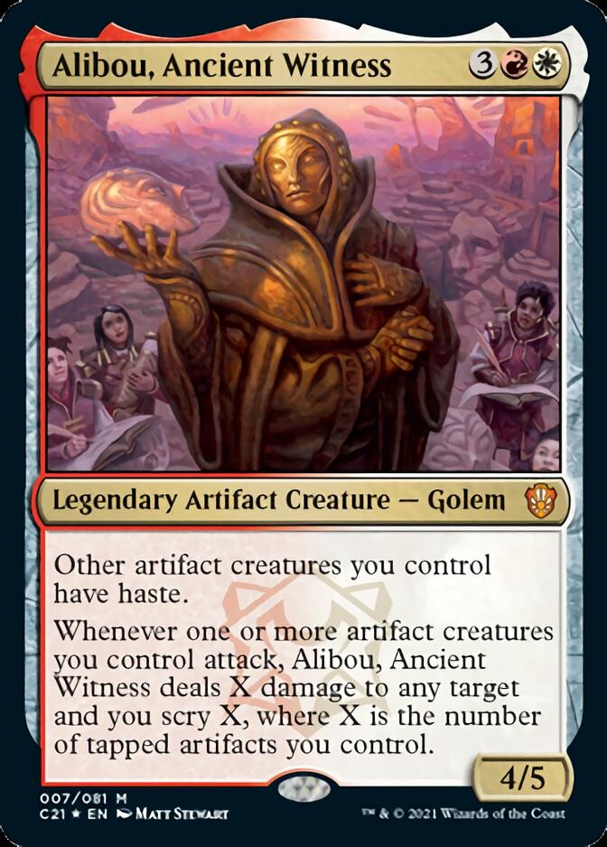 Alibou, Ancient Witness [Commander 2021] | L.A. Mood Comics and Games