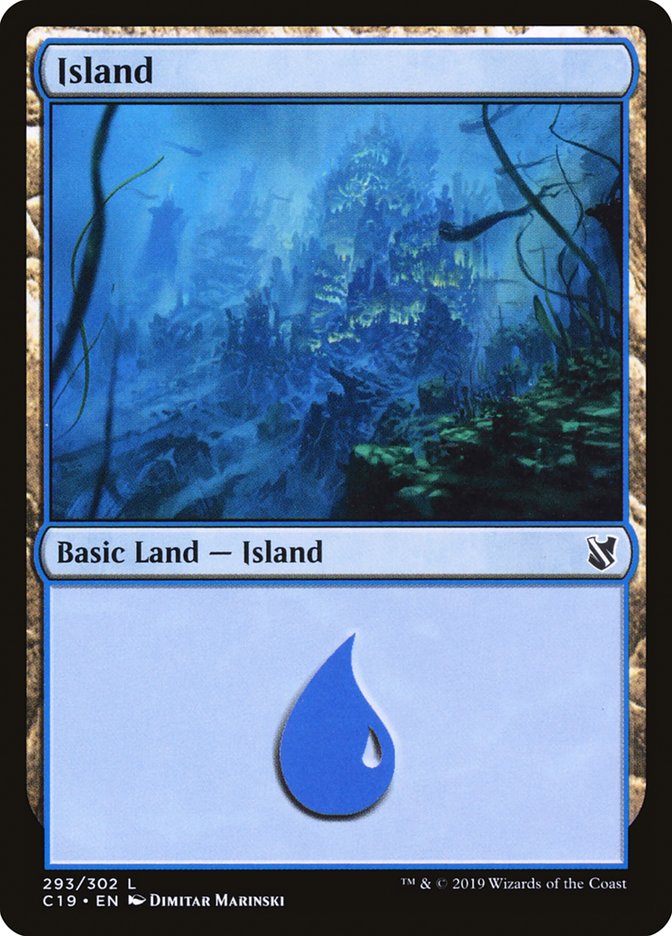 Island (293) [Commander 2019] | L.A. Mood Comics and Games