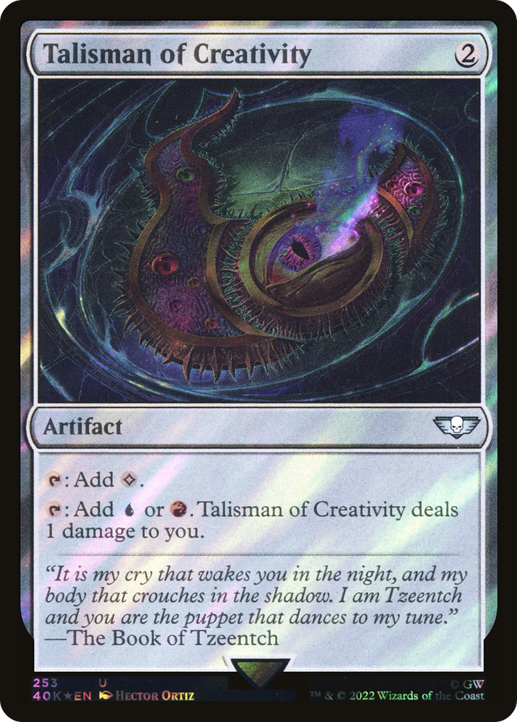Talisman of Creativity (Surge Foil) [Marvel Super Heroes Commander] | L.A. Mood Comics and Games