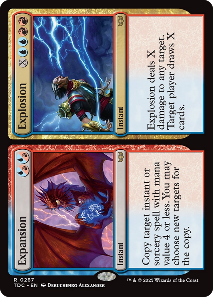 Expansion // Explosion [Tarkir: Dragonstorm Commander] | L.A. Mood Comics and Games