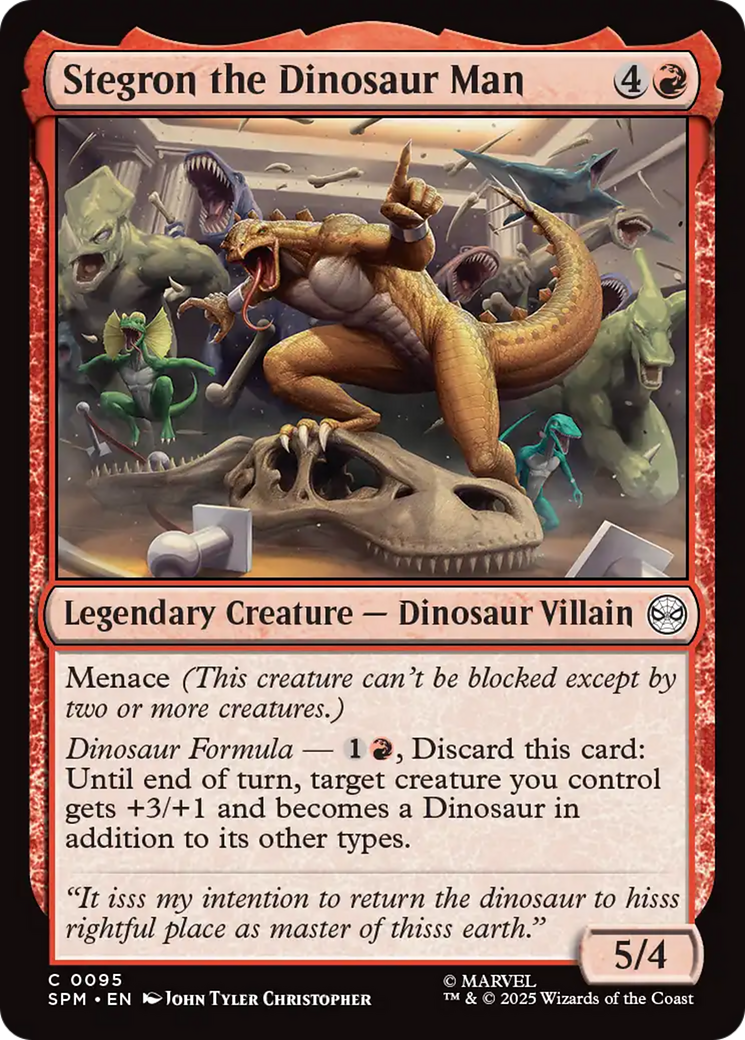 Stegron the Dinosaur Man [Marvel's Spider-Man] | L.A. Mood Comics and Games