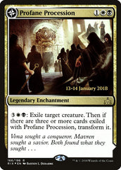 Profane Procession // Tomb of the Dusk Rose [Rivals of Ixalan Prerelease Promos] | L.A. Mood Comics and Games