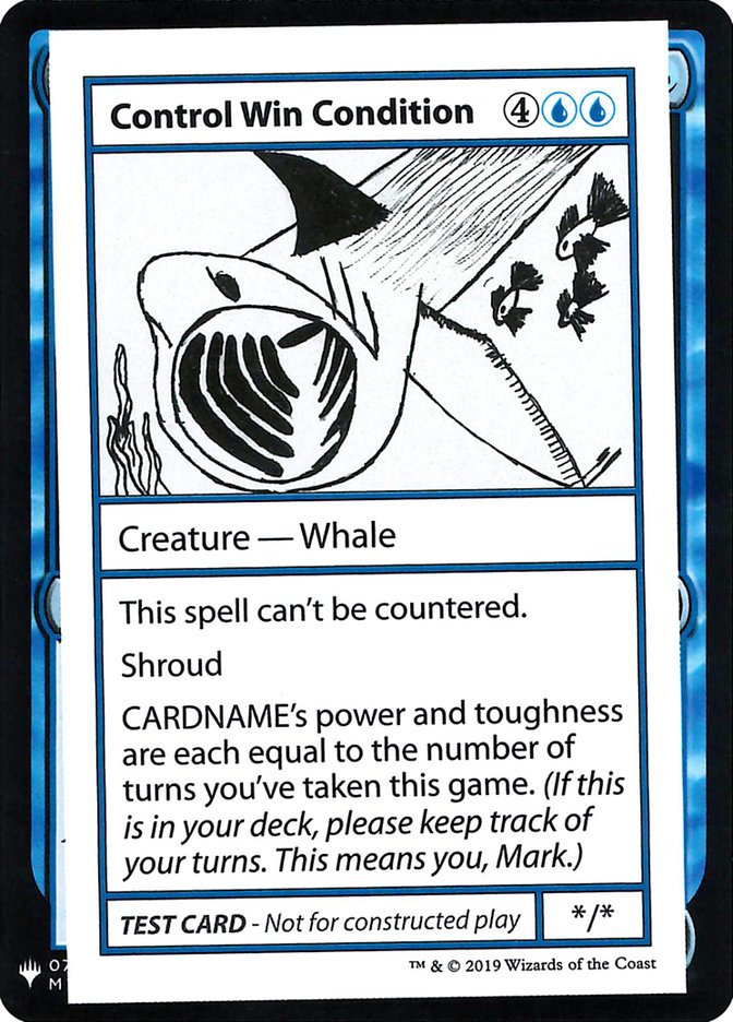 Control Win Condition [Mystery Booster Playtest Cards] | L.A. Mood Comics and Games
