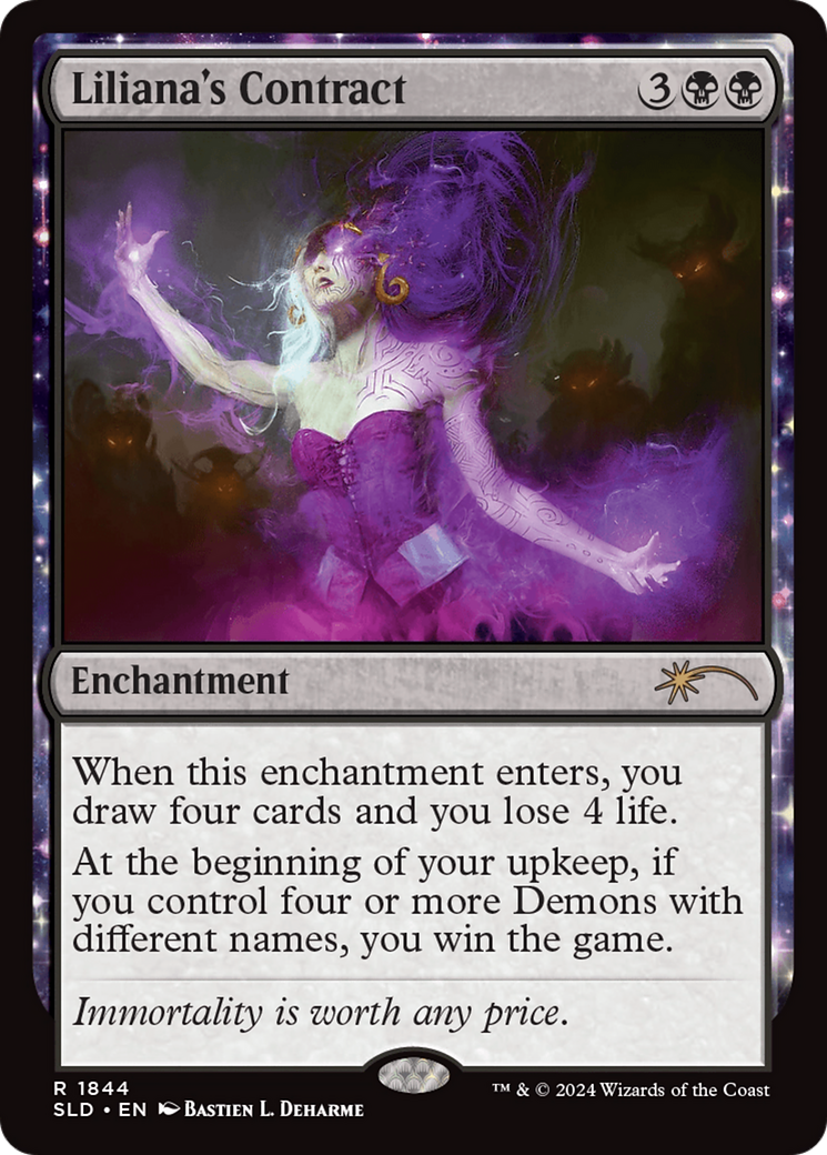 Liliana's Contract (1844) [Secret Lair Drop Series] | L.A. Mood Comics and Games