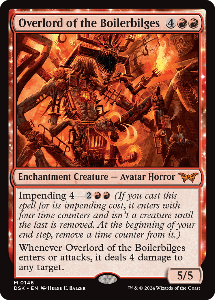 Overlord of the Boilerbilges [Duskmourn: House of Horror] | L.A. Mood Comics and Games