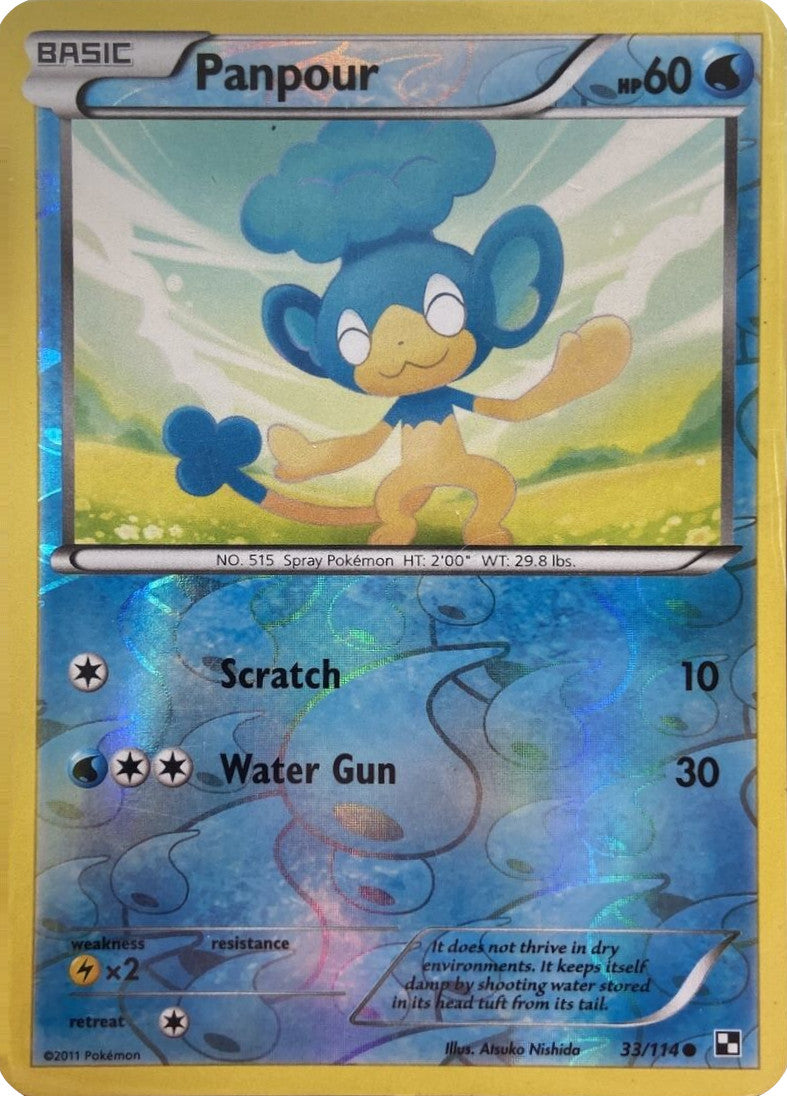 Panpour (33/114) (Energy Holo) [Black & White: Base Set] | L.A. Mood Comics and Games