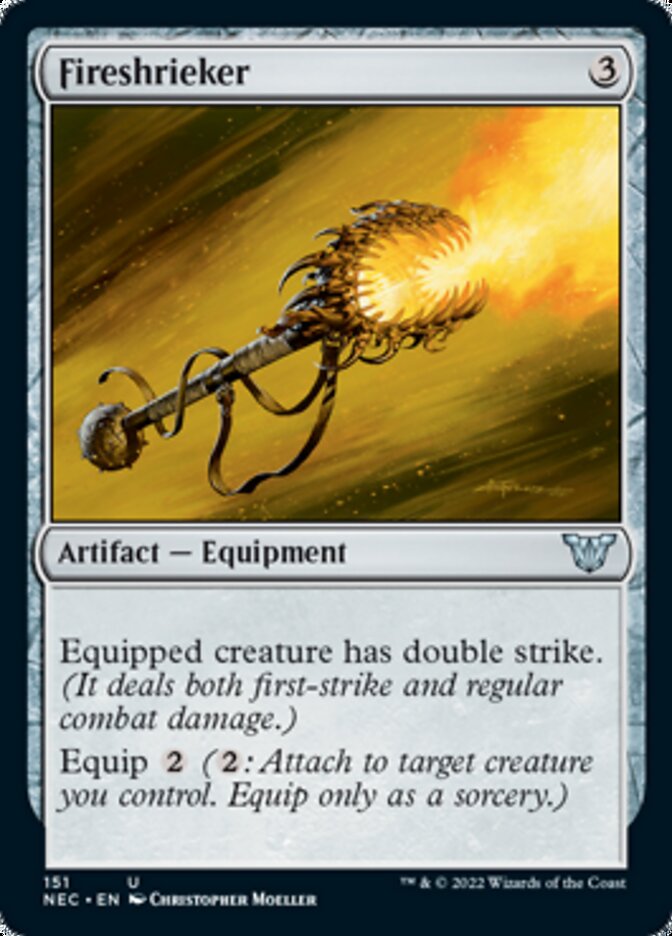 Fireshrieker [Kamigawa: Neon Dynasty Commander] | L.A. Mood Comics and Games