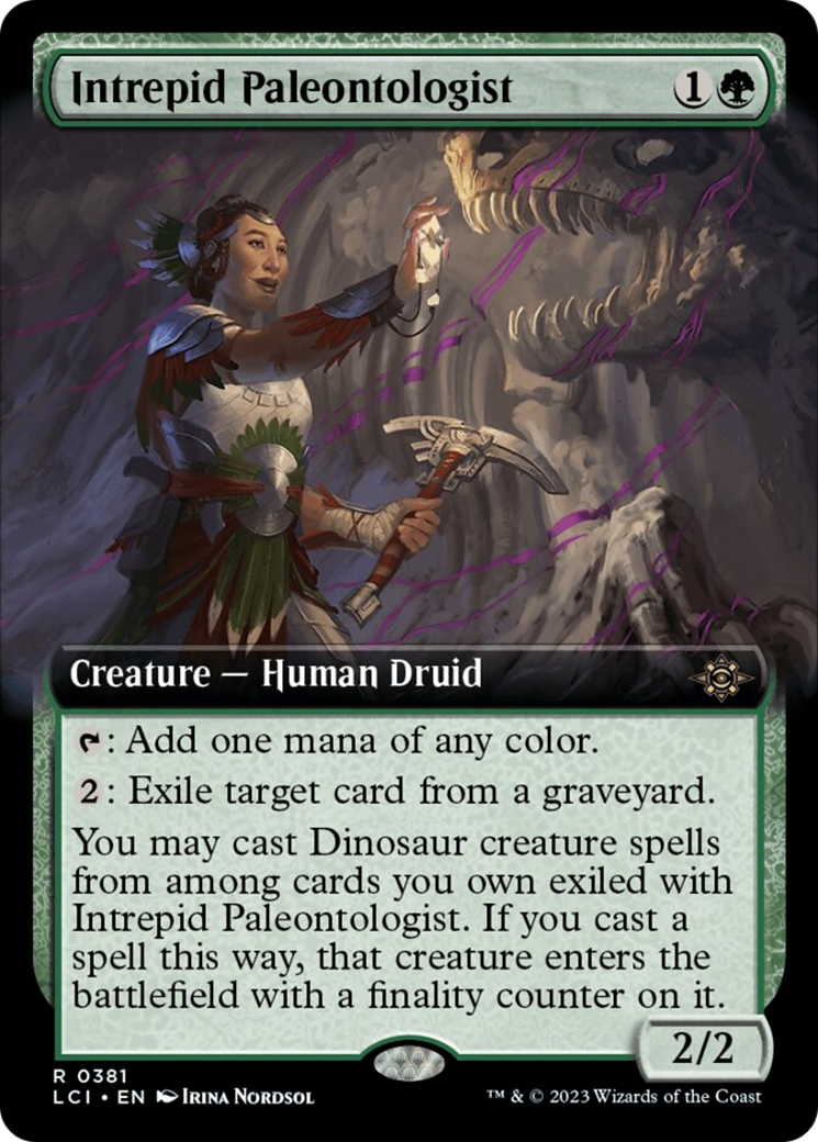 Intrepid Paleontologist (Extended Art) [The Lost Caverns of Ixalan] | L.A. Mood Comics and Games