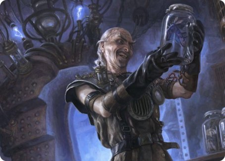 Delver of Secrets Art Card [Innistrad: Midnight Hunt Art Series] | L.A. Mood Comics and Games
