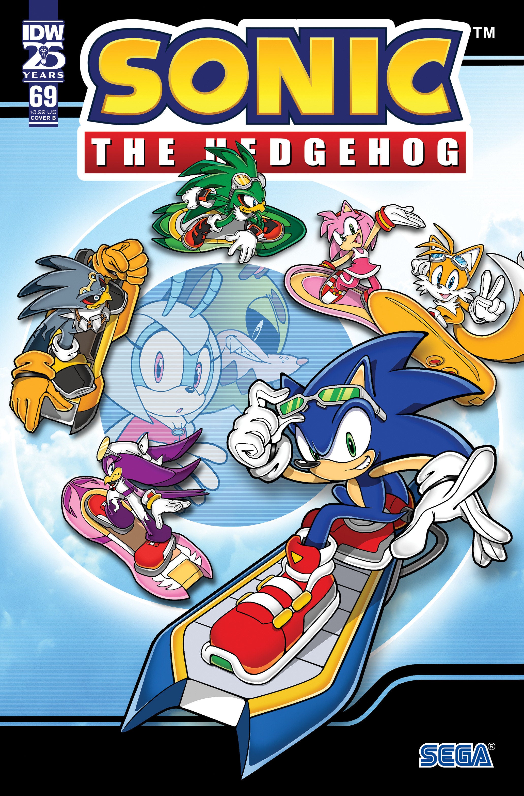 Sonic The Hedgehog #69 Variant B (Curry) | L.A. Mood Comics and Games