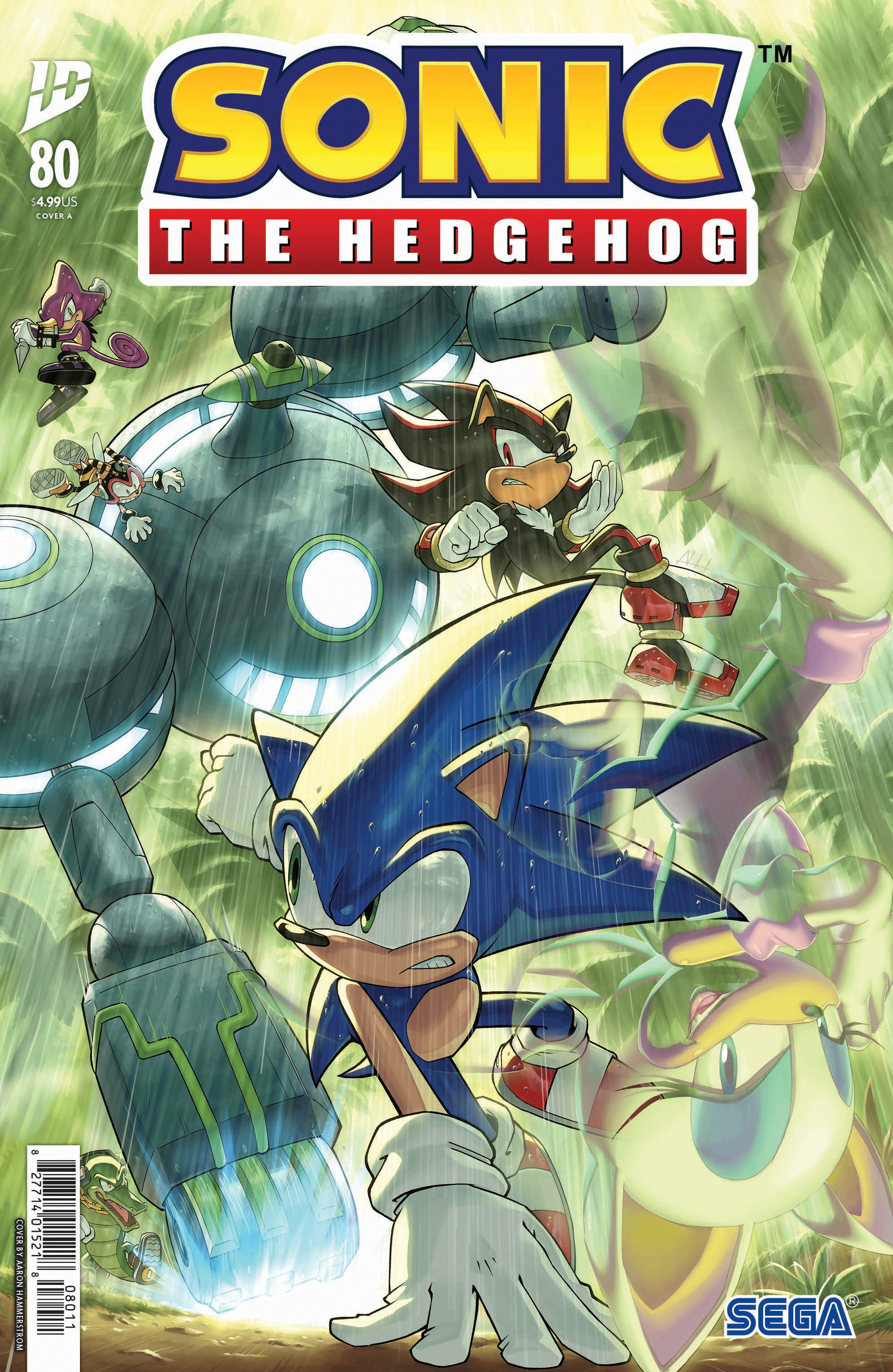 Sonic The Hedgehog #80 Cover A (Hammerstrom) | L.A. Mood Comics and Games